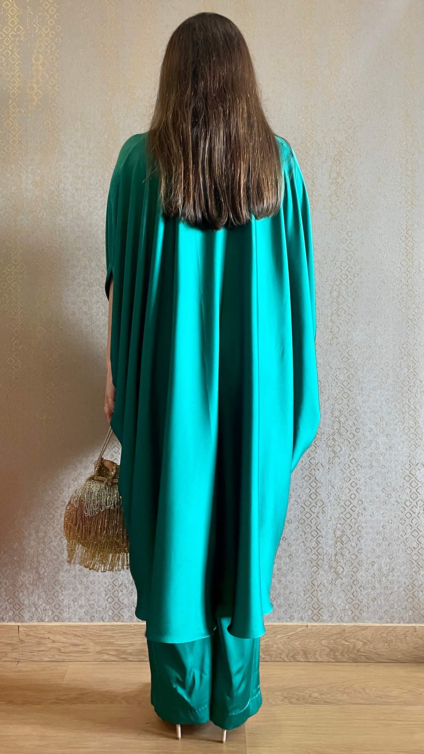 Emerald Green Flowy Co-ord Set