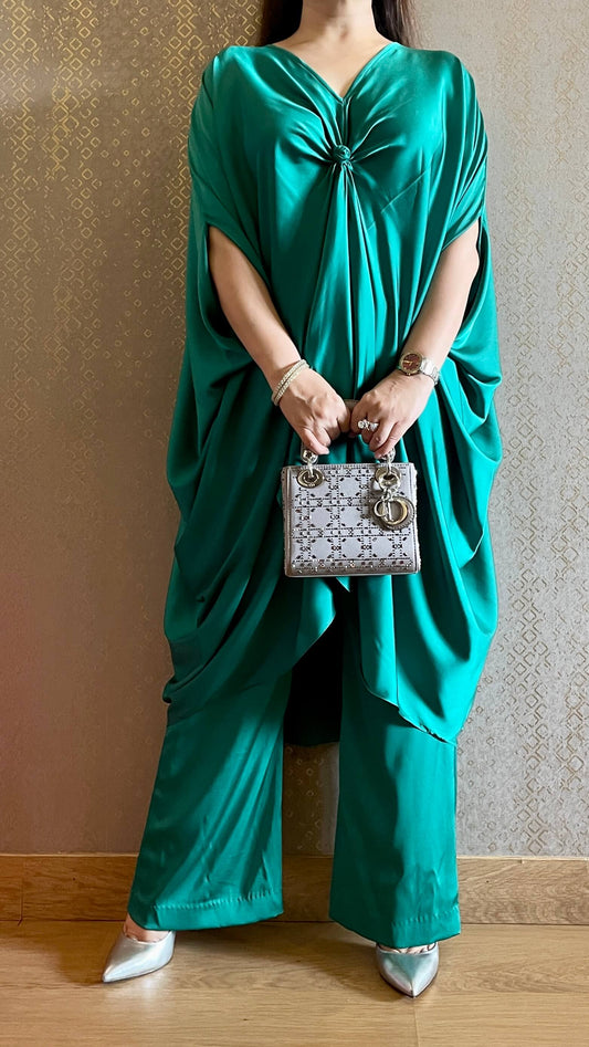 Emerald Green Flowy Co-ord Set