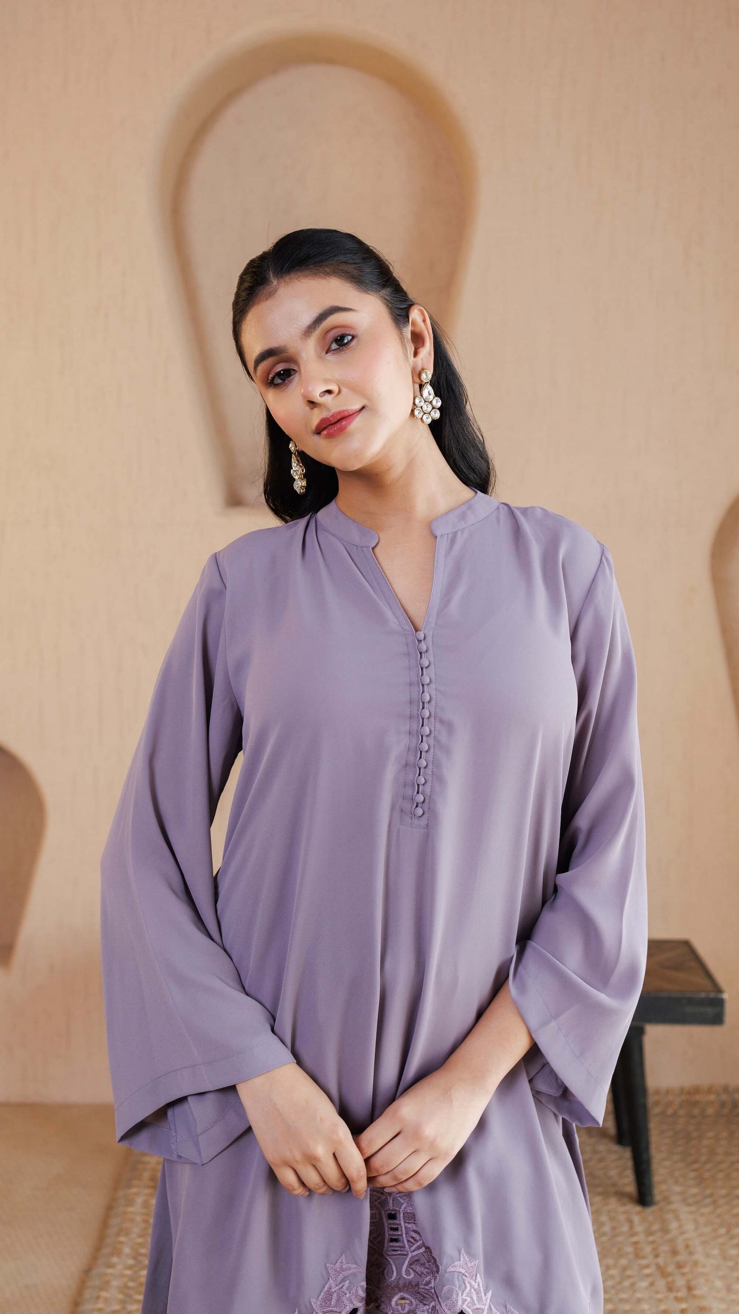 Mauve Zoya Co-ord Set